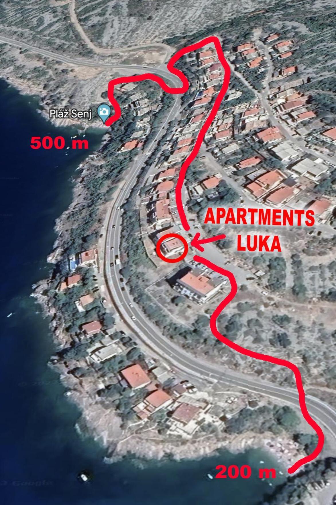 סנג' Studio Apartman Luka מראה חיצוני תמונה